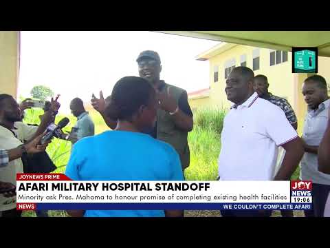 Minority ask President Mahama to honour promise of completing existing health facilities.