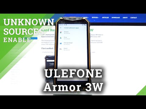 How to Install Unknown Apps in ULEFONE Armor 3W – Allow Unknown Sources