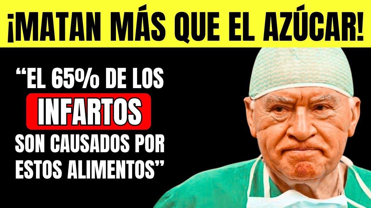 Estos 6 ALIMENTOS son VENENOS para el CORAZÓN. ¡ALERTA del mayor CARDIÓLOGO del mundo!