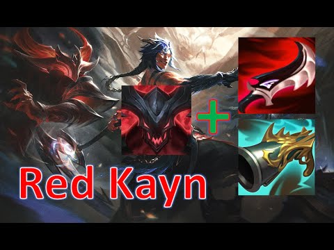 15 Kill Red Kayn Gameplay League of Legends | S+ Red Kayn Guide
