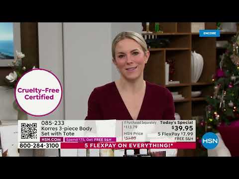 HSN | KORRES Beauty Gifts - All On Free Shipping 12.16.2022 - 06 AM