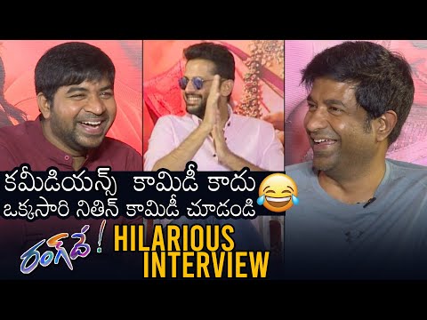 Nithiin ULTIMATE Comedy Timing | Vennela Kishore | Abhinav Gomatam | Rangde | Daily Culture