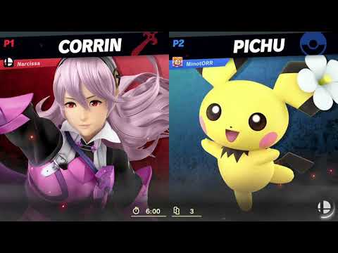 Narcissa (Corrin) vs MinotORR (Pichu)