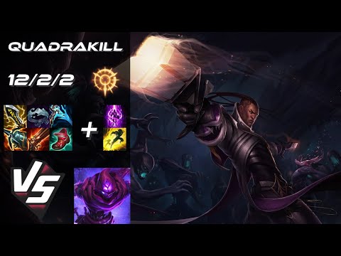 MID Lucian vs Malzahar [QUADRAKILL] - EU Challenger Patch 14.13