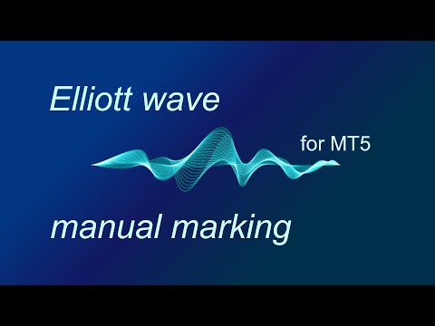Video Elliott wave manual marking