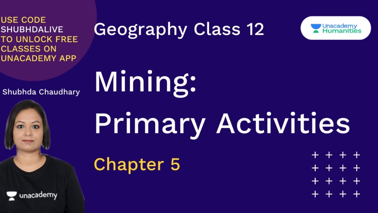 Mining: Primary Activities | Shubhda Chaudhary | Class 12 | Geography