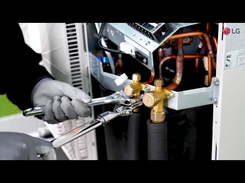 LG Therma V R32 Split Installation Guide_Step 1 – Unit & Ref. Piping Installation