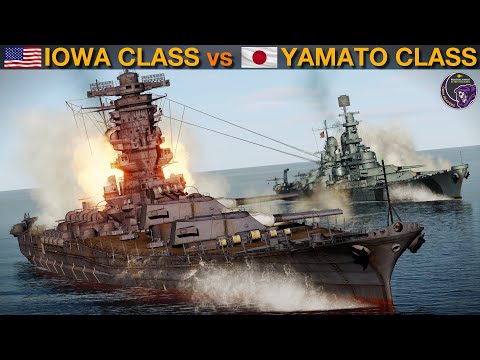 Iowa Class Battleships vs Yamato Class Battleships (Naval Battle 65) | DCS