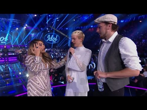 Jens Hult och Erik Rapp om oron kring Amanda Winbergs eldattack - Idol Sverige (TV4)