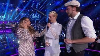 Jens Hult och Erik Rapp om oron kring Amanda Winbergs eldattack - Idol Sverige (TV4)