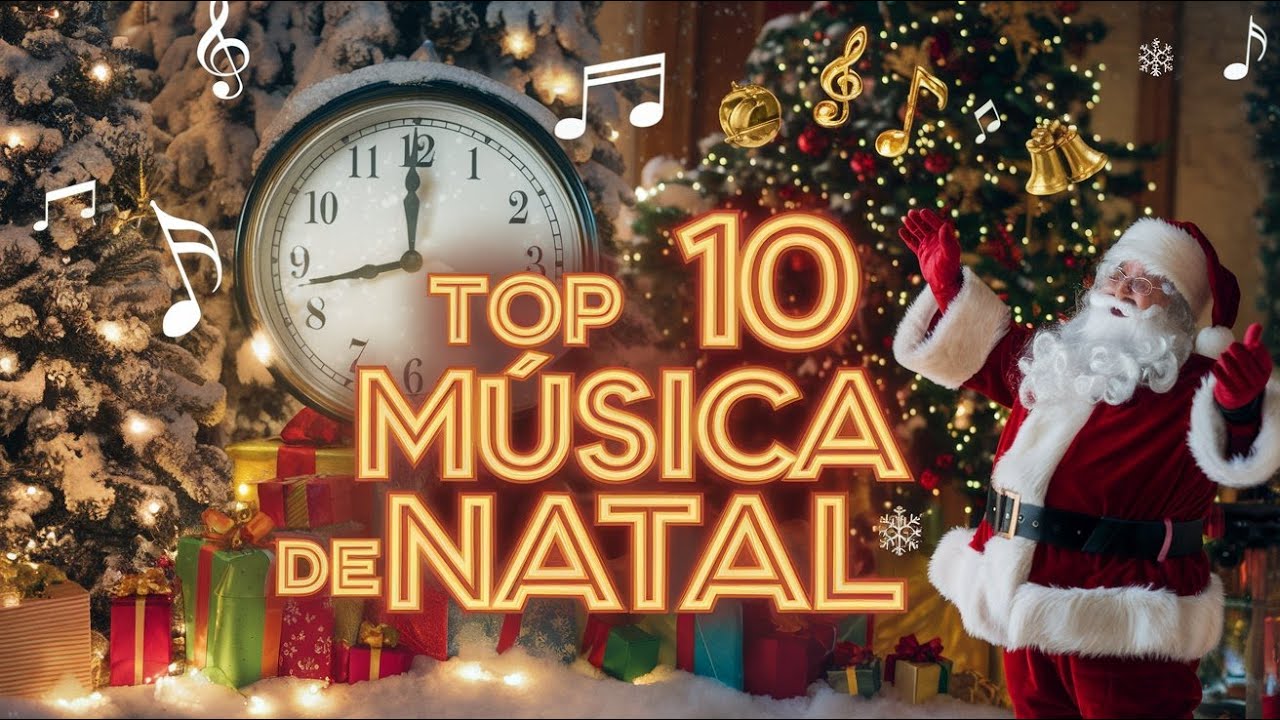 🎅 Top 10 Músicas de Natal - Os Maiores Clássicos para Entrar no Espírito Natalino! 🎄🎶