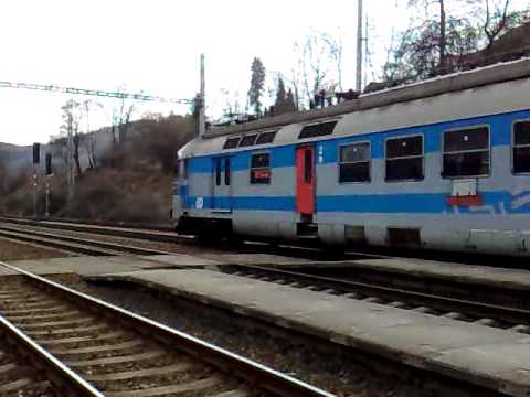 Odjezd prototypového brněského pantografu ČD 560 001-0