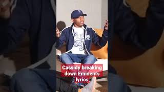 &quot;Eminems style is basic&quot; - Cassidy Breaking Down Eminem&#39;s Rhymes