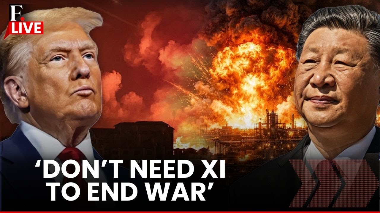 Trump Heads to China as Iran Dominates Agenda With Xi | LIVE