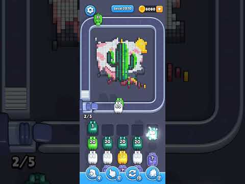 Pixel Flow Level 2070 Walkthrough