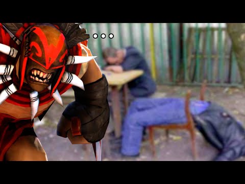 Bulldog Bloodseeker Is Surrounded By Drunks