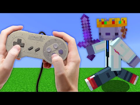 I Played Minecraft on the OLDEST Controller...