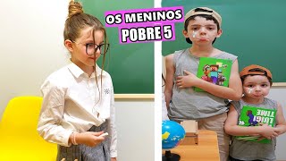 OS MENINOS POBRE QUE MORAVAM NA CASINHA DE PAPELÃO - Parte 5