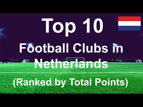Top 10 Football Clubs in Netherlands - Ranked by Total Points (1888-2020)