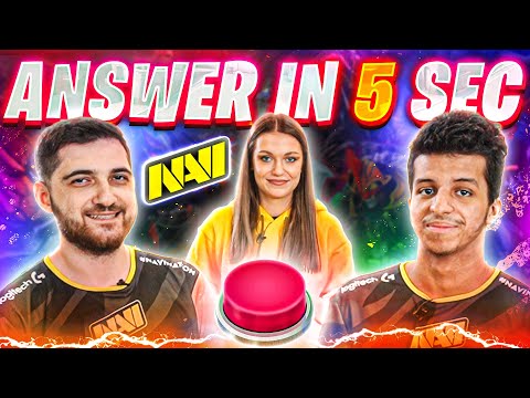 NAVI RodjER and V-Tune — Answer in 5 seconds Challenge