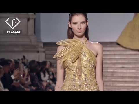 Soft geometry of Tony Ward: Paris Couture 2020 | FashionTV | FTV