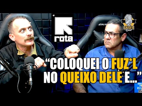BOMBADÃO VEIO FOLGAR COM A ROTA COLOQUEI O FUZ1L NO QUEIXO DELE E…..