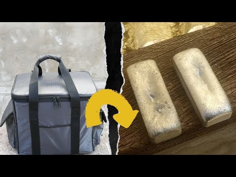 Unboxing and Melting first Time Aluminum. Unboxing und erstes mal Aluminium Schmelzen.