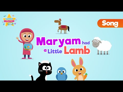 Maryam Had a Little Lamb - Song for Kids (Nasheed) - Vocals Only - Muslim Version - @supermuslimkids