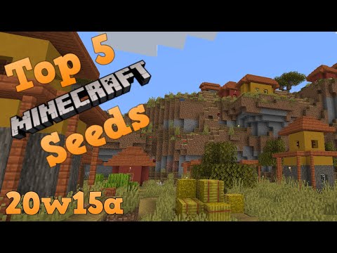 Top 5 EPIC Seeds for Minecraft Snapshot 20w15a - The NETHER Update! [2020] (Part 4)