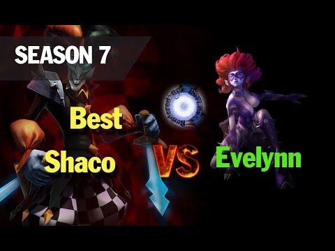 lol league highlights l Best Shaco vs Evelynn Jungle