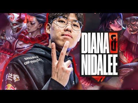 ONER LOCKS IN NIDALEE & DIANA VS DRX - LCK SUMMER 2024 - CAEDREL