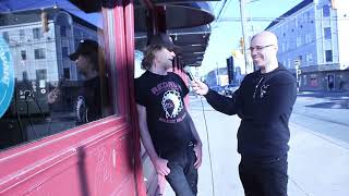 Dayglo Abortions interview in Halifax N.S on May/27/2023