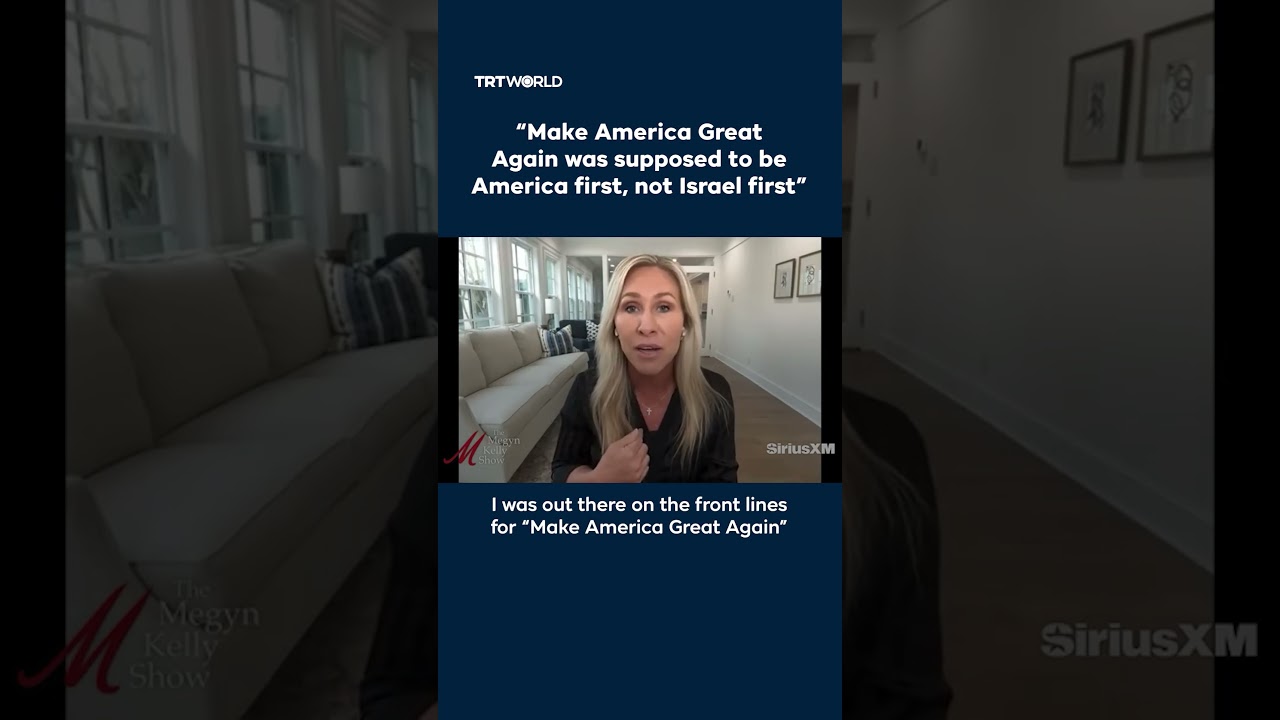 Video | Former US representative Marjorie Taylor Greene criticises US-Israel war against Iran