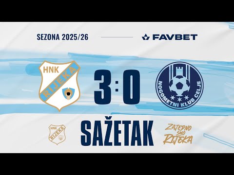 Konferencijska liga: Rijeka - Celje 3:0, sažetak, (2025./2026.)