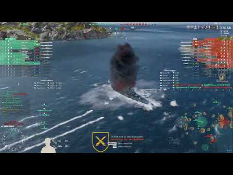 New Mexico Gefecht auf Verwerfungslinie mit doppelt U-Boote und doppelt  CV