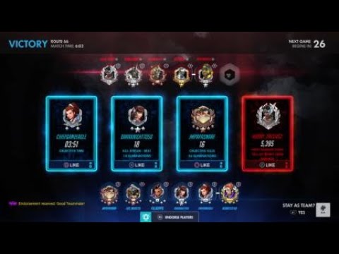 Overwatch: They thought i was throwing at first.