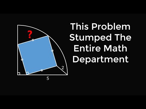 Solving a geometry question that no one can figure out