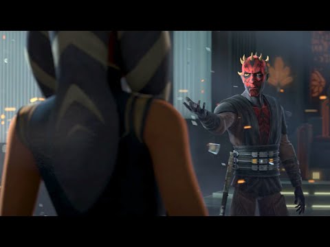 Ahsoka Tano meets Darth Maul [4K HDR] - Star Wars: The Clone Wars