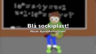 Blå sockiplast!