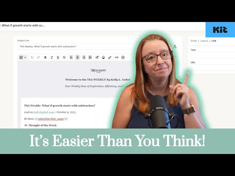 How to Use Kit’s Email Builder (ConvertKit 101 Tutorial)