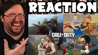 Gor's "Call of Duty Crossover Operators & Skins Finishing Moves Compilation by B3ASTGaming" REACTION