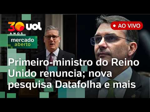 Extrema direita vence na Colômbia; Primeiro-ministro do Reino Unido renuncia; Datafolha e+ ao vivo