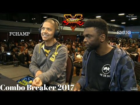 Combo Breaker 2017: Smug vs Fchamp [Street Fighter V Top 8]
