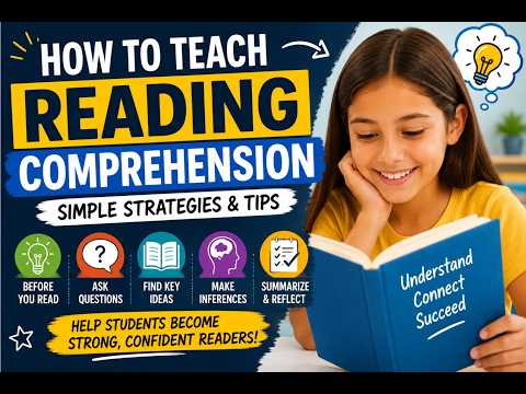 How to Teach Reading Comprehension: Strong, Independent Readers
