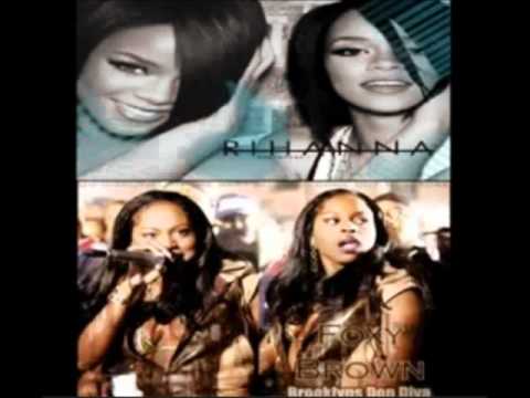 Rihanna ft. Foxy Brown - Hurricane (Come Fly With Me) (2005) (Mash Up Mix)