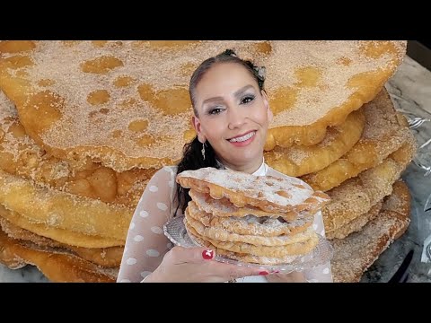 Buñuelos. A traditional staple in mexican desserts