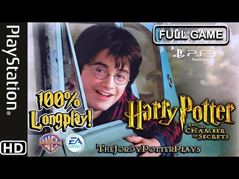 100% Longplay of Harry Potter and the Chamber of Secrets PS1 Upscaled! Full Gameplay walkthrough