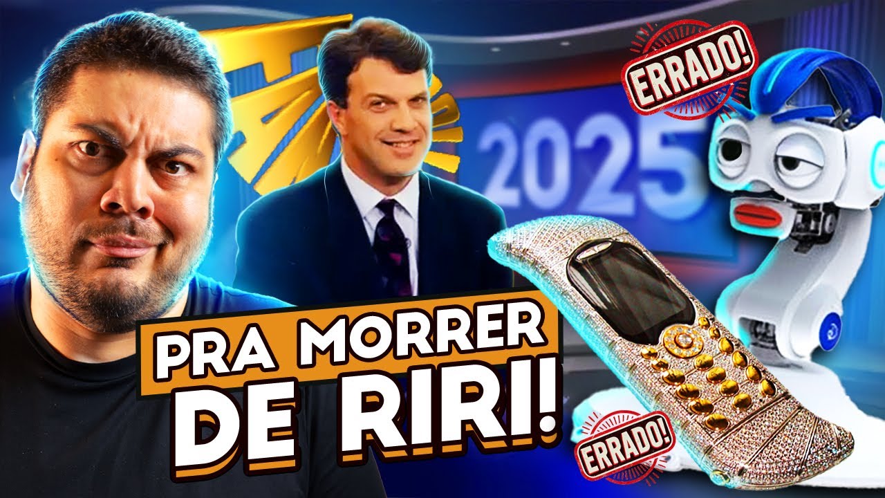 O Fantástico de 2000 previu 2025… e ERROU FEIO!