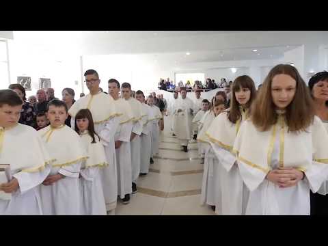 Sekundicij vlč  Kristijana Perovića, sveta misa u Novom Travniku