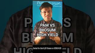 PAM vs BLOSUM in 90 Sec | Bioinformatics Hack